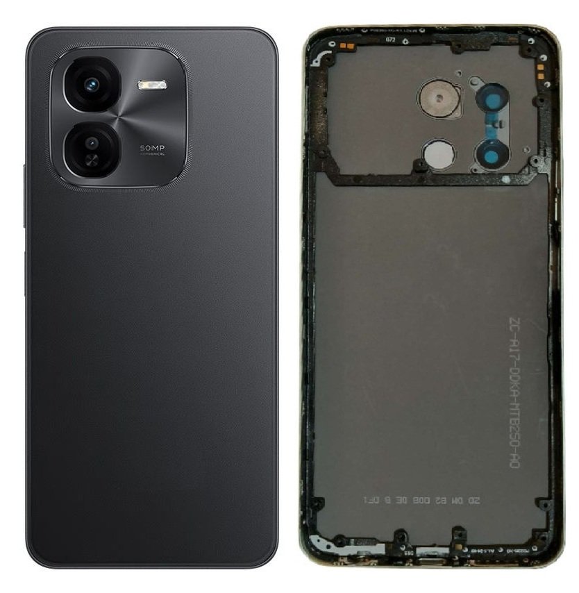 Vivo iQOO Z9x 5G Full Body Housing Replacement Back Frame Middle Chassis with Side Keys – Black, Green & White