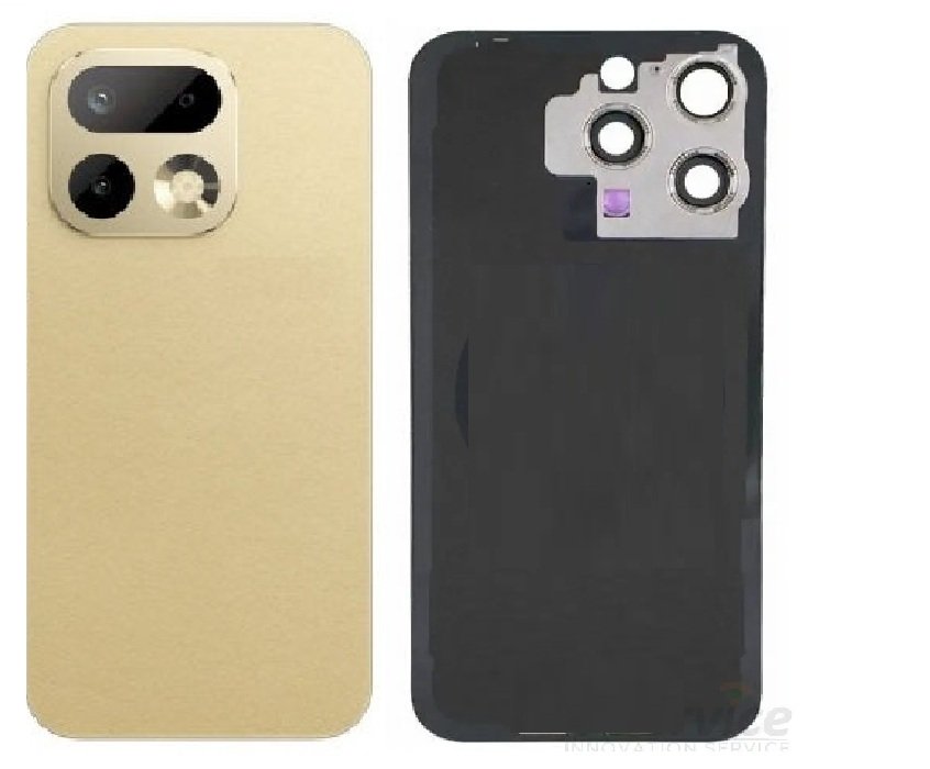 Realme 16 Pro 5G Back Panel Battery Cover Replacement – Purple, Black & Gold Color: GOLD