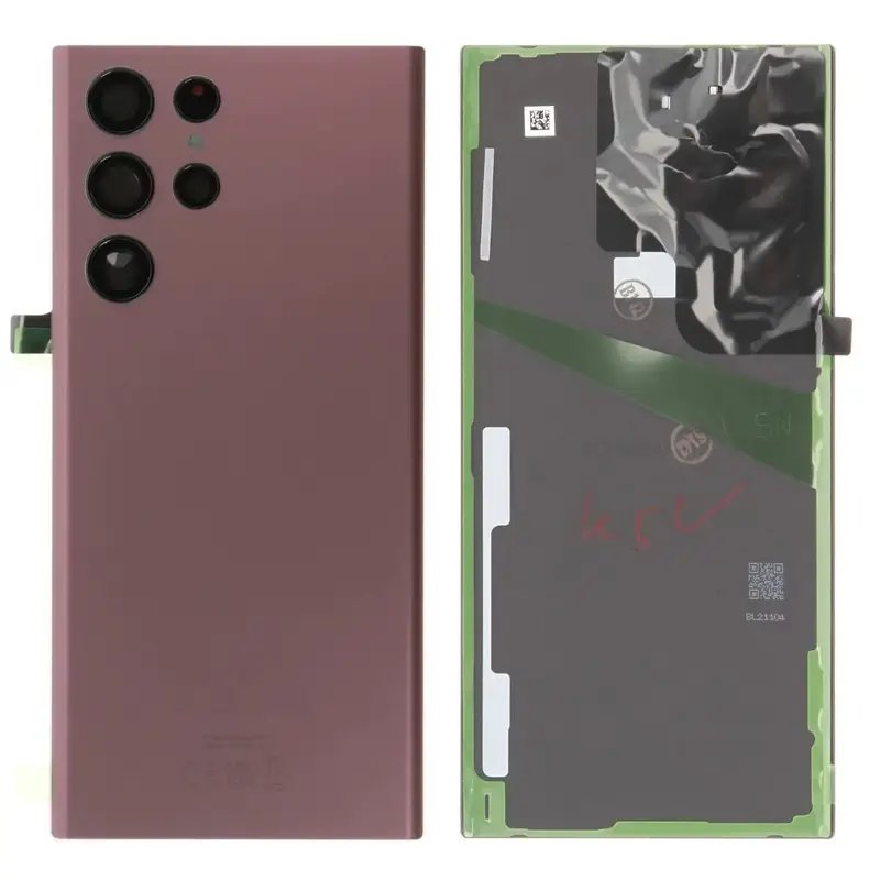for.Samsung Galaxy S22 Ultra Back panel Brown