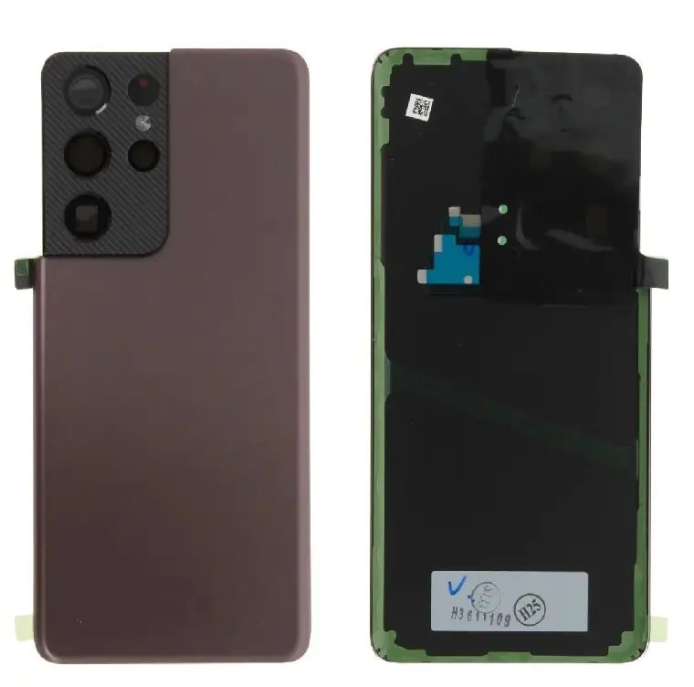 Samsung Galaxy S21 Ultra 5G Back Panel Brown | Original Replacement – FeelHut