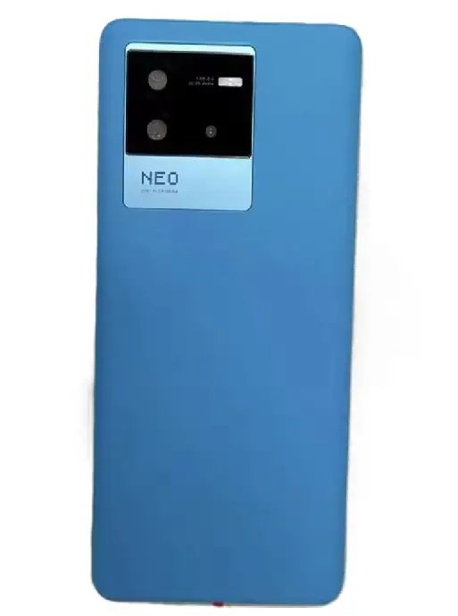 Original Vivo iqooNeo 6 Back Cover Battery Door Panel with free tempered glass