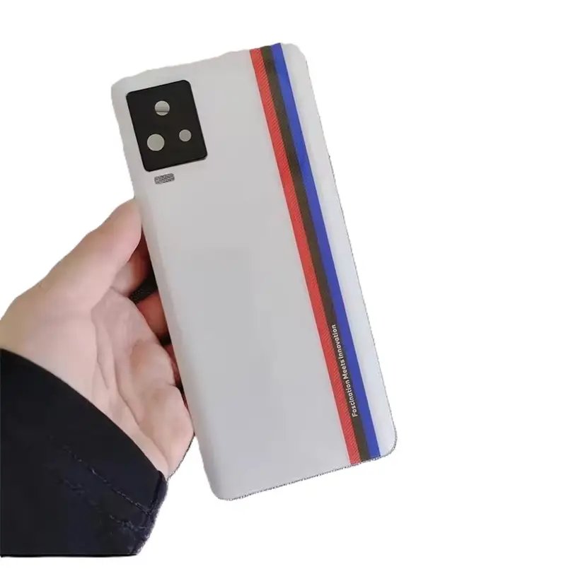Vivo iQOO 7 back panel with free back cover and tempered glass