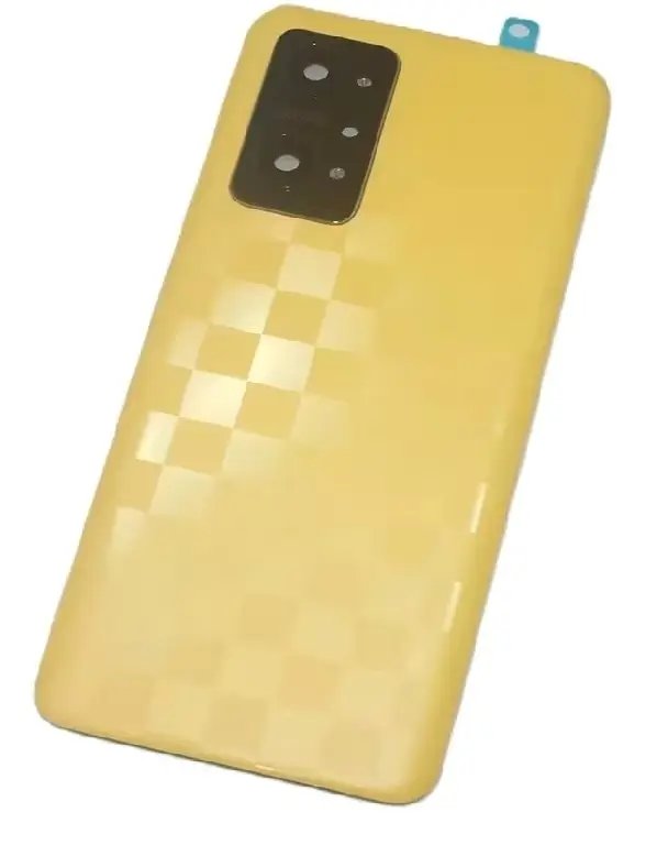 FOR Realme GT Neo 3T Back Panel – Yellow, White & Black Gold